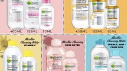 Cara memakai micellar water garnier