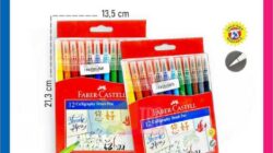 Cara mewarnai dengan spidol faber castell