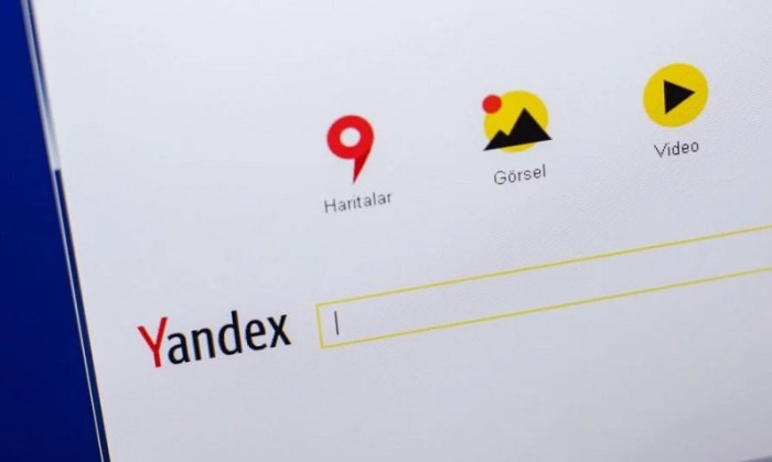 Cara menonaktifkan pencarian aman yandex