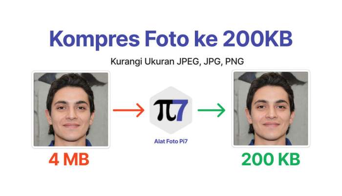 Cara compress foto 200kb