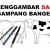 Cara Menggambar Sapi dengan Pensil Panduan Lengkap untuk Pemula
