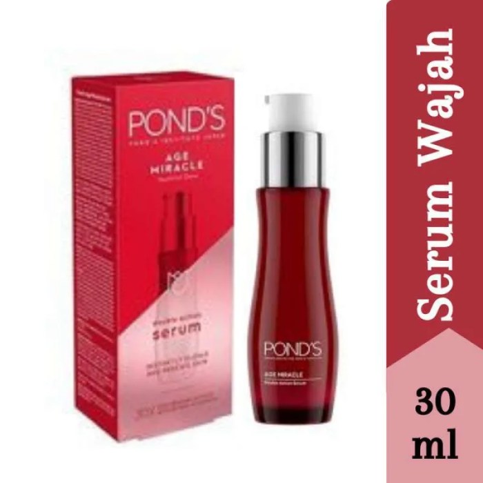 Cara pakai serum ponds age miracle