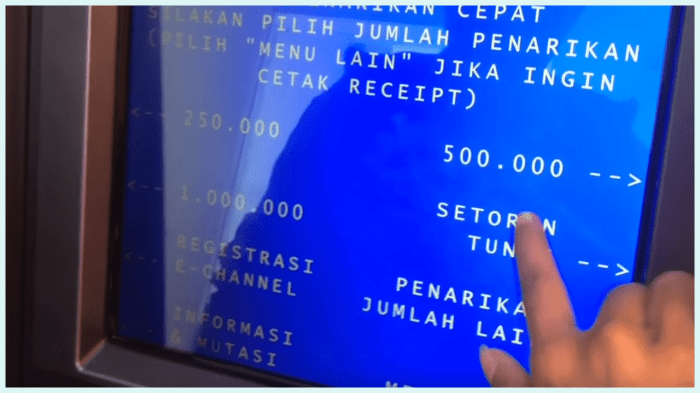 Cara setor tunai di bni
