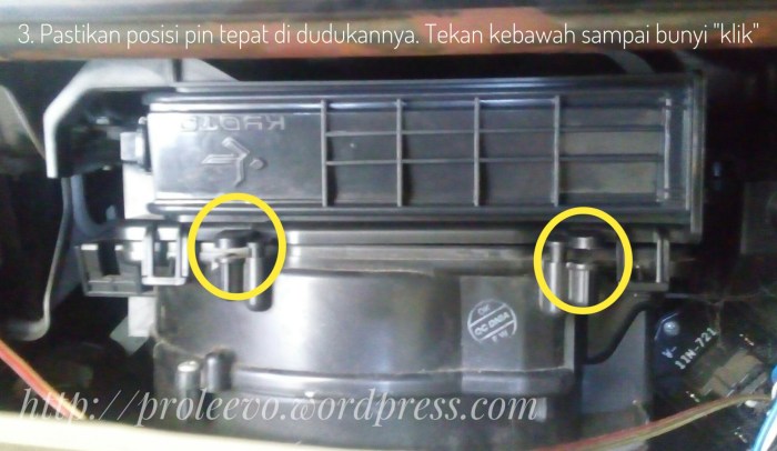 Cara membersihkan filter ac avanza 2006