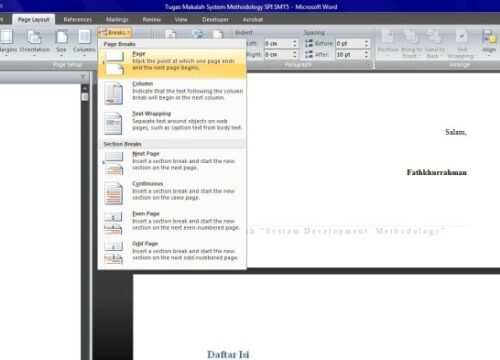 Cara Membuat 2 Halaman di Word Panduan Lengkap untuk Dokumen Profesional