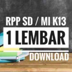 Format RPP 1 Lembar SD Panduan Lengkap, Efisien, dan Implementasi Terbaik.