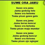 Menelusuri Jejak Lagu Suwe Ora Jamu Asal Daerah
