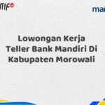 Lowongan Kerja Teller Bank Mandiri Di Kabupaten Morowali Tahun 2025