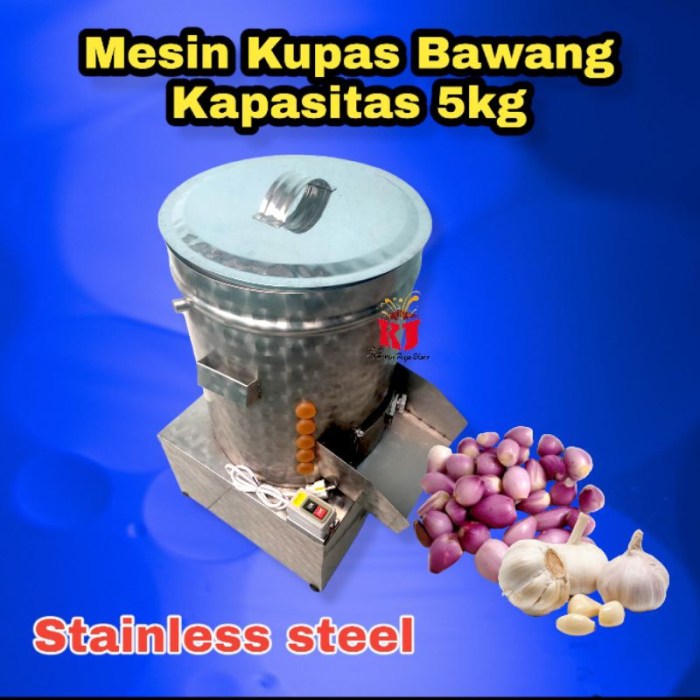 Cara membuat alat pengupas bawang putih