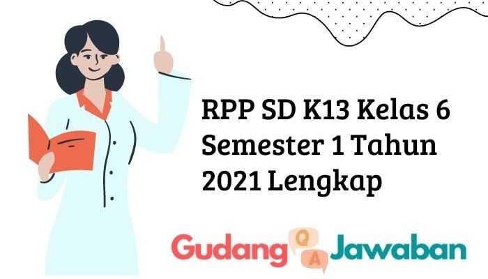 RPP Matematika Kelas 6 Semester 1 Kurikulum 2013 Revisi 2020 2 116a25d0aa787d8