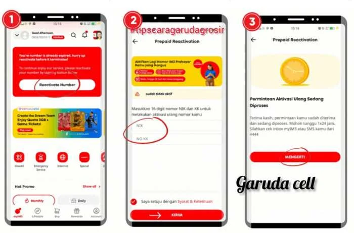 Cara menghapus paket indosat yang sudah habis