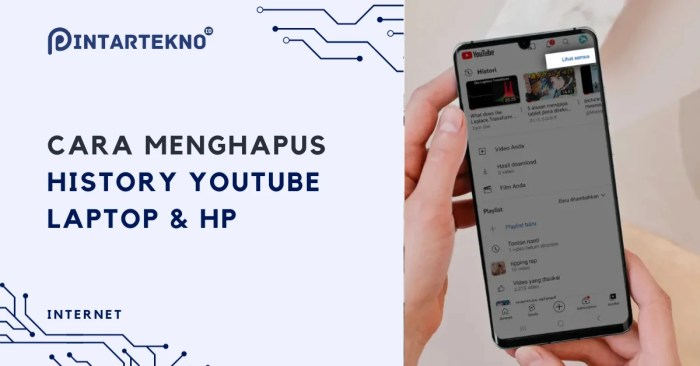 Cara Menghapus History YouTube dari Laptop dan HP, Panduan Langkah demi ... Cara menghapus history youtube di hp