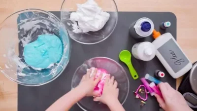 Cara membuat slime dari lem pofinal