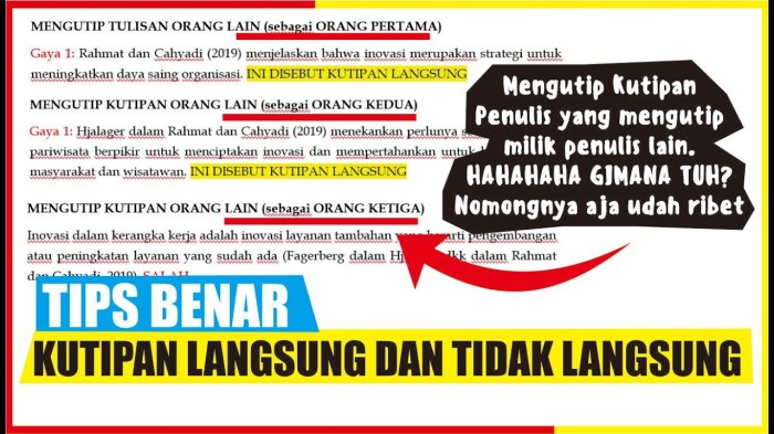 Cara Menulis Kutipan dari Internet dengan Benar Cara membuat kutipan dari artikel