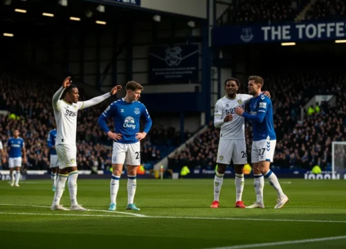 Everton vs Leeds United Berakhir Imbang 1-1, The Toffees Gagal Amankan Poin Penuh di Kandang