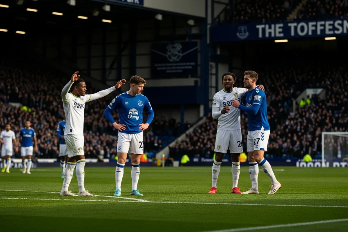 Everton vs Leeds United Berakhir Imbang 1-1, The Toffees Gagal Amankan Poin Penuh di Kandang