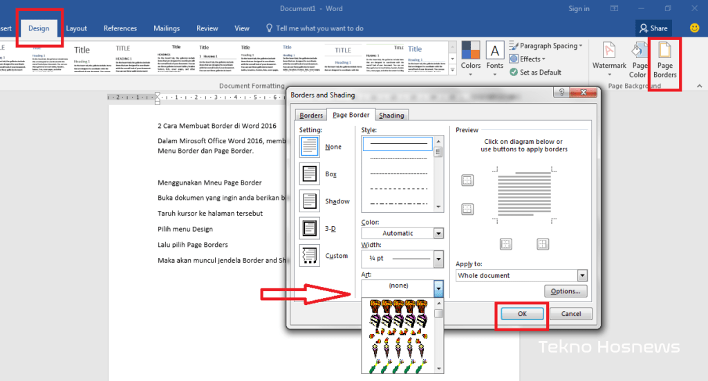 Cara Membuat Border di Word dengan Ukuran Panduan Lengkap dan Tips Kreatif