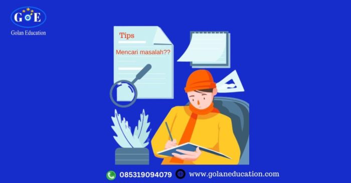 Langkah Identifikasi Masalah Dalam Penelitian Kuantitatif Cara menentukan masalah dalam penelitian