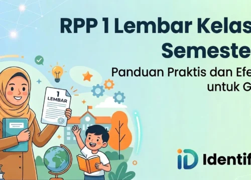 RPP 1 Lembar Kelas 4 Semester 1 Panduan Praktis dan Efektif untuk Guru