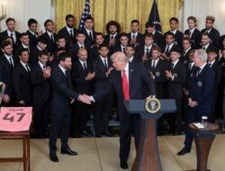 Bikin Kaget! Presiden Trump Ajak Tim Messi Ngobrol Perang di Gedung Putih?