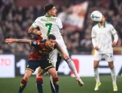Drama di Marassi: Genoa Bungkam AS Roma, Persaingan Empat Besar Kian Membara