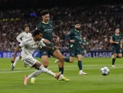 Real Madrid vs Manchester City: Persaingan Sengit di Liga Champions, Rekor Head-to-Head yang Imbang Penuh Drama