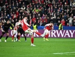 Drama di Menit Akhir: Penalti Kai Havertz Selamatkan Arsenal dari Kekalahan Melawan Bayer Leverkusen