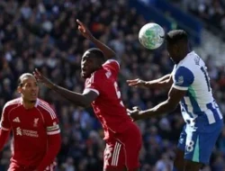 Drama Awal di Amex! Brighton Hentikan Liverpool 1-1, Apa Respon Klopp?