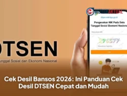 TERBONGKAR! Cara Cek Desil Bansos 2026 Pakai NIK: Pastikan Jatah Bantuanmu AMAN!