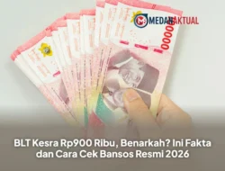 TERKUAK! BLT Kesra Rp900 Ribu 2026: Benarkah Ada? Cek Fakta dan Cara Raih Bantuan Resmi Sekarang!