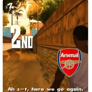KUTUKAN ARSENAL 2026: GAGAL JUARA CARABAO CUP, Meme ‘Spesialis Runner-Up’ Meledak!
