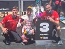 HEBOH! Veda Ega Guncang Podium Moto3 Brazil 2026, Indonesia Merinding Bangga!