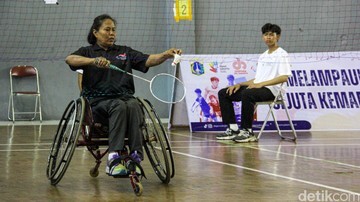 DAHSYAT! Atlet Bulutangkis Tunadaksa DKI Jakarta Buktikan Semangat Baja di Lapangan!