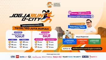 JOGJA RUN D-CITY 2026: Catat Tanggalnya! Rebut Hadiah Puluhan Juta & Sensasi Lari di Kota Budaya!