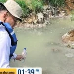 DLHK Banten Uji Sampel Air Industri di Sungai Cisadane